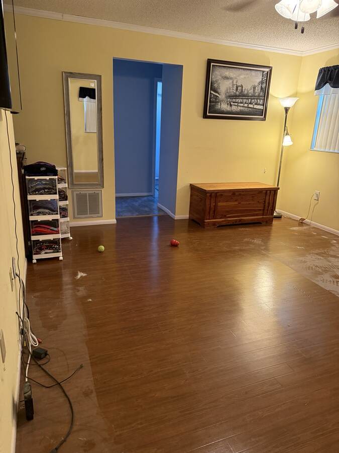 Hudson flooring project before